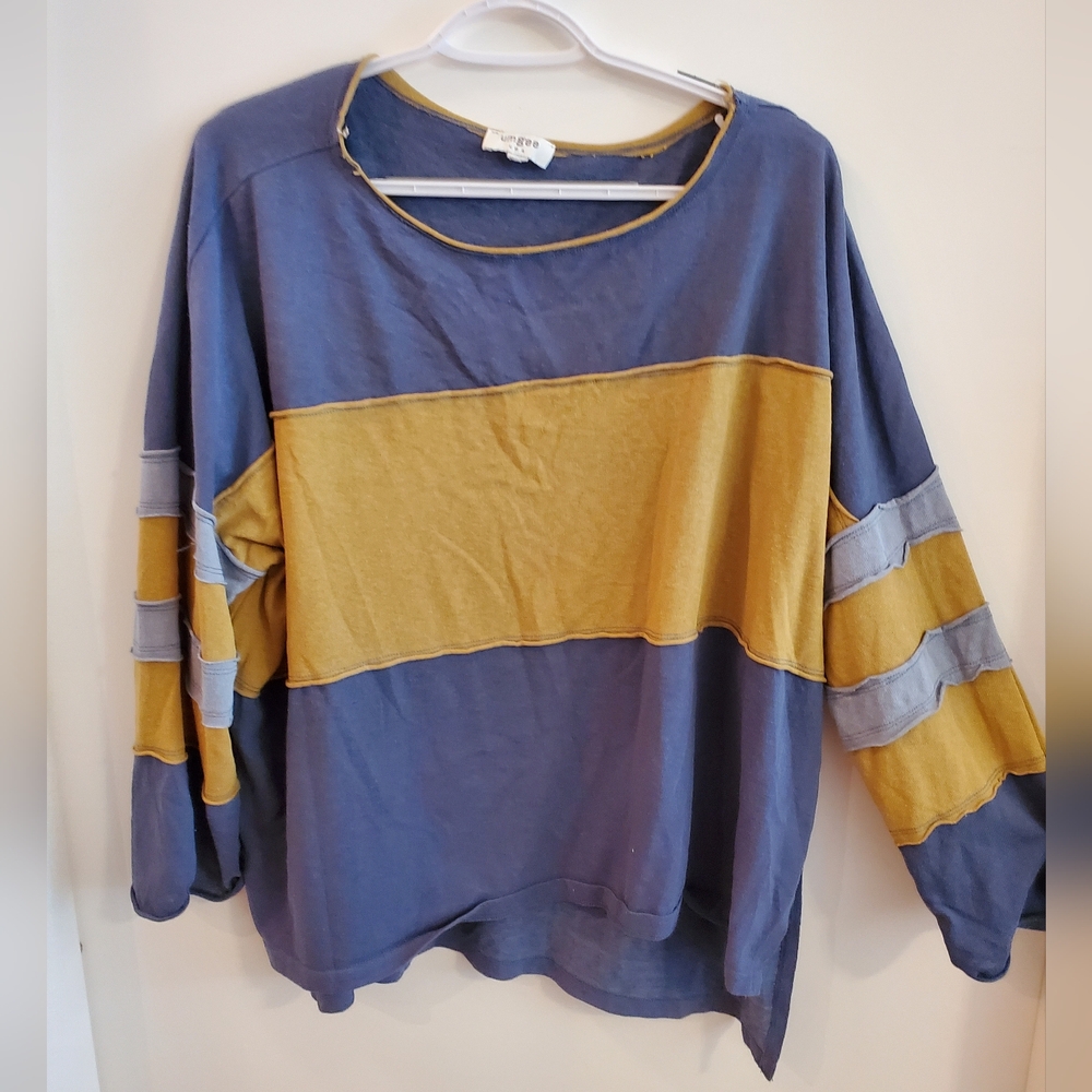 Umgee Oversized Long Sleeve Tee